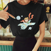 Hot Spring Summer  Little Prince Graphic Women T-Shirt