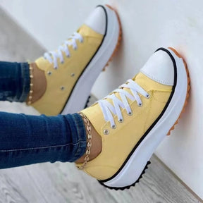 2022 Spring Low-top Women Single Shoes Thick-soled